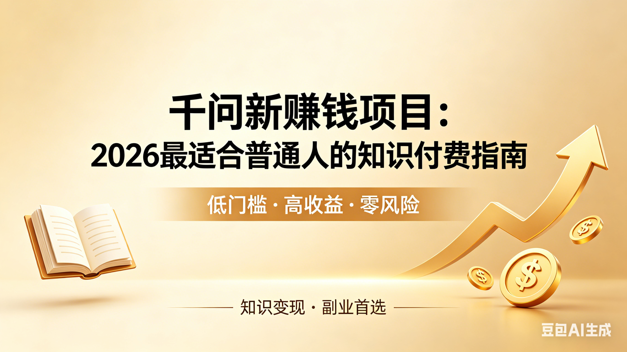 千问拉新赚钱项目，2026 最适合普通人-枫创社