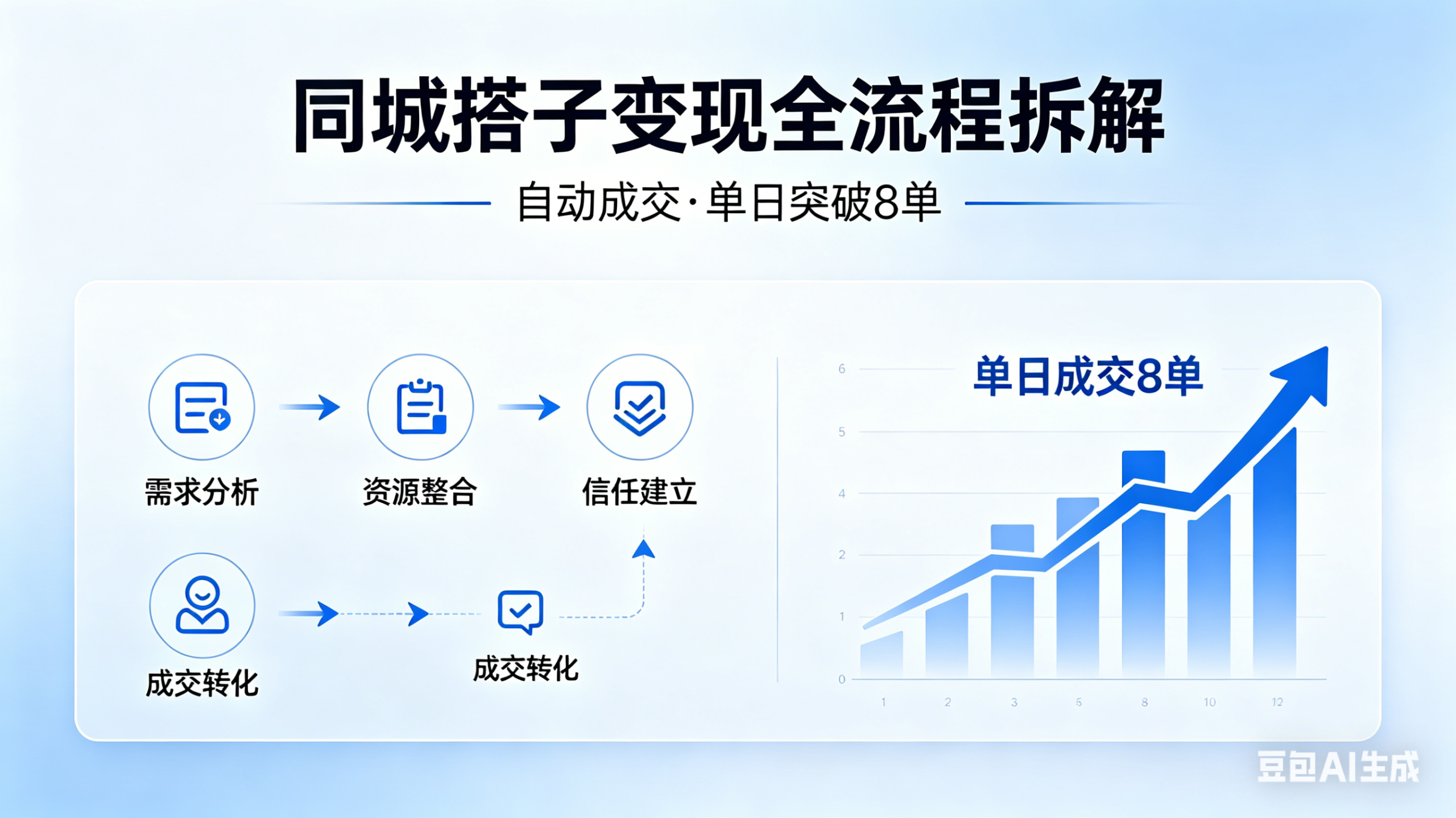 同城搭子变现全流程拆解 自动成交 单日突破 8 张-枫创社